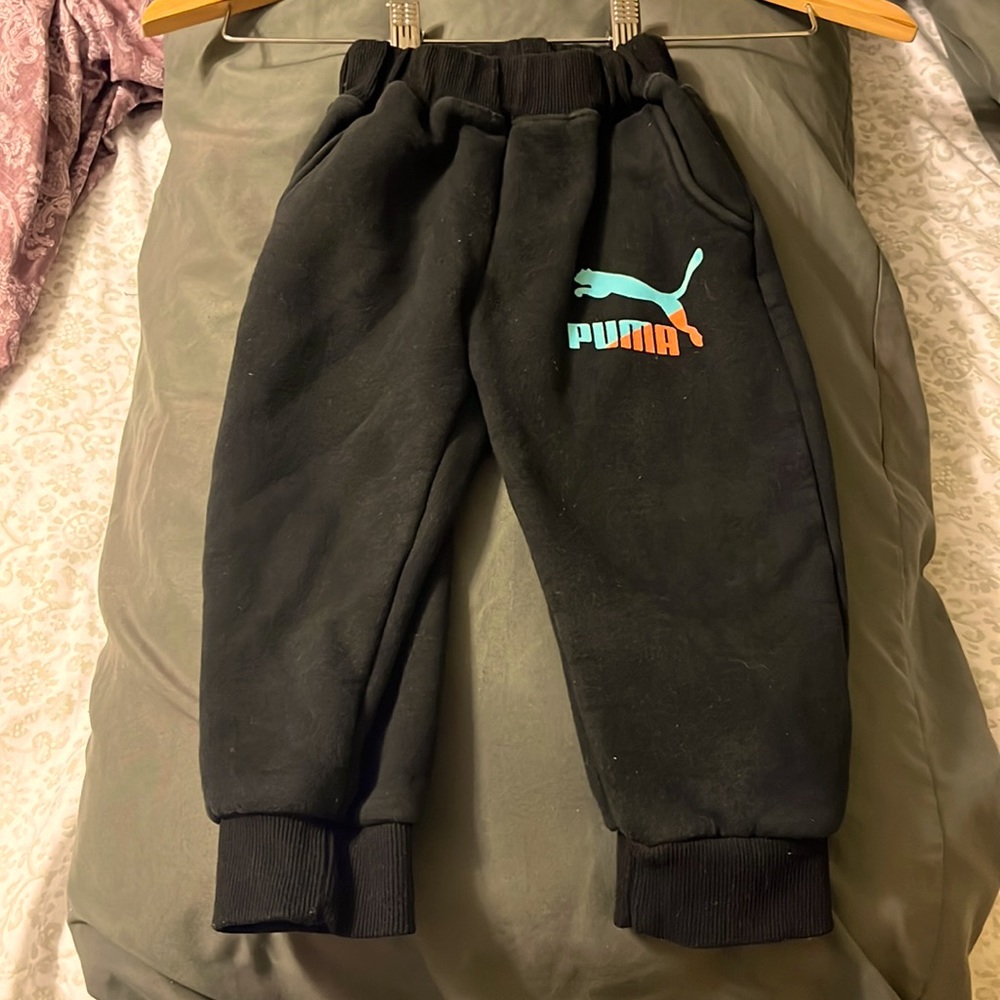 Toddler puma sweat pants